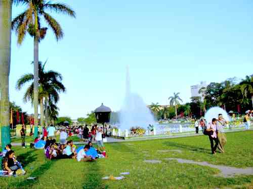 Early afternoon at the park